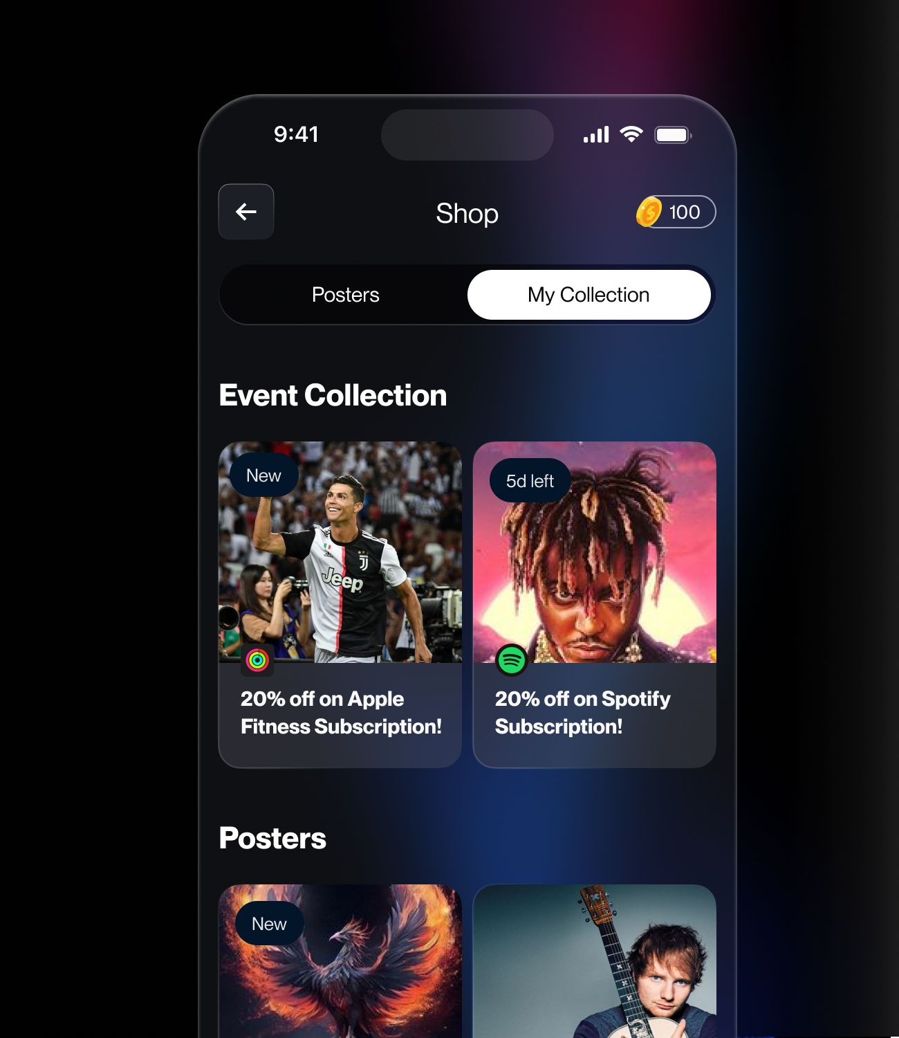 shop screen